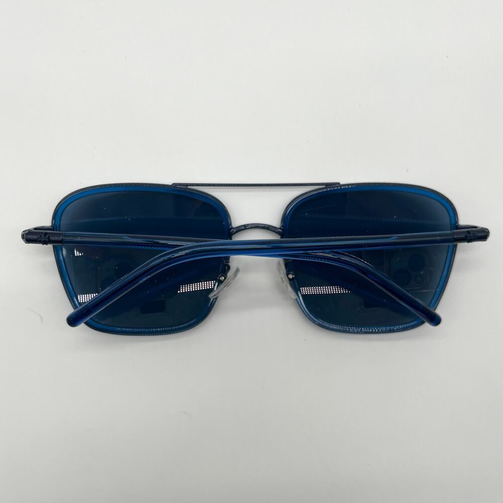 TORY BURCH NWOT Blue Transparent Sunglasses, Case and Dustbag Included - Picture 8 of 14
